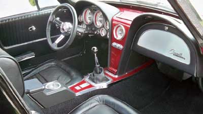 1963 split window corvette black widow