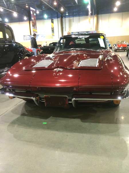 1963 split window corvette black widow