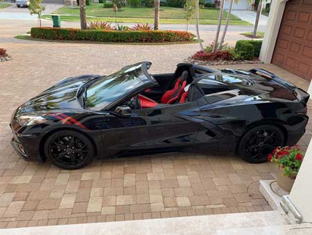 c8 corvette converetible for sale