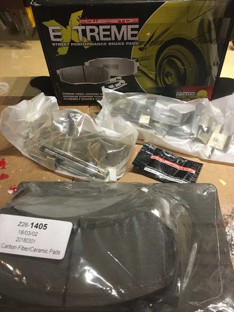 carbon ceramic brake pads