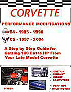 corvette performance modifications
