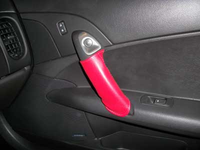 c6 door insert red