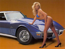  corvette babe