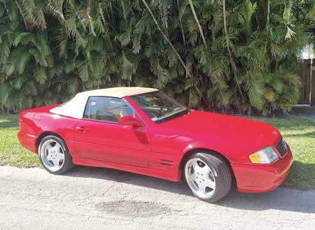 02 mb 500sl for sale